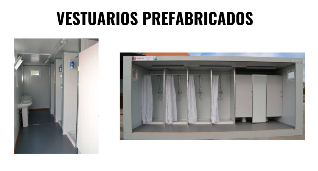 vestuarios prefabricados