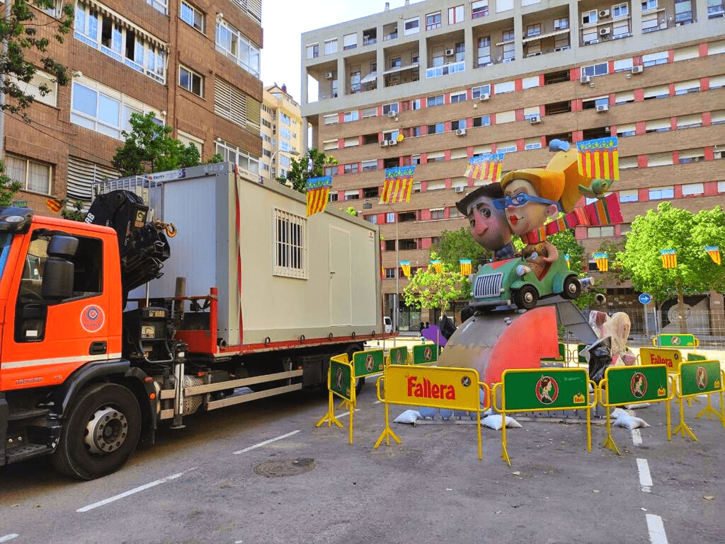 Montaje Fallas Valencia 2022