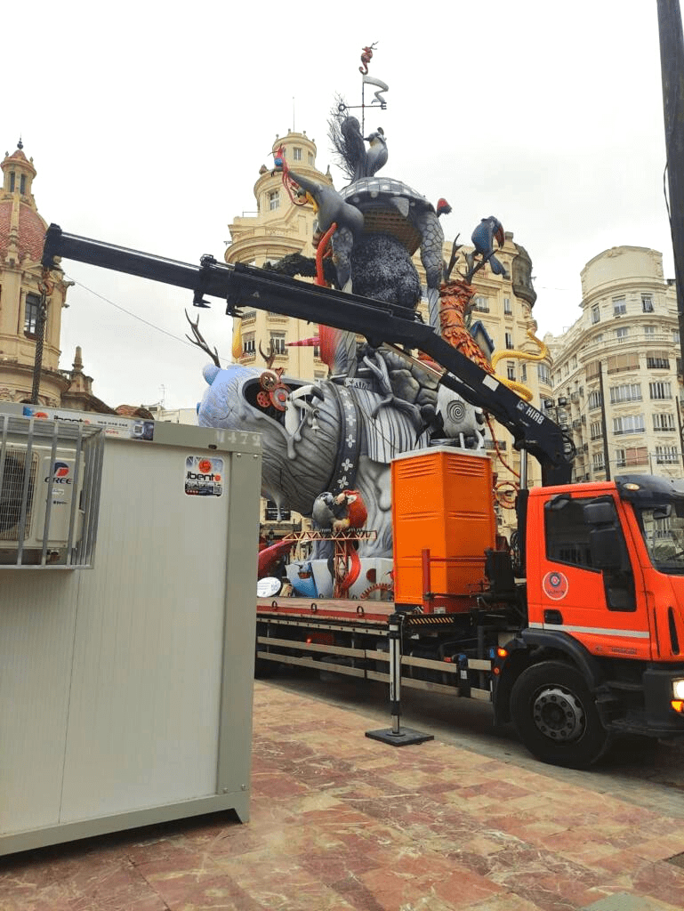 Montaje Fallas Valencia 2022