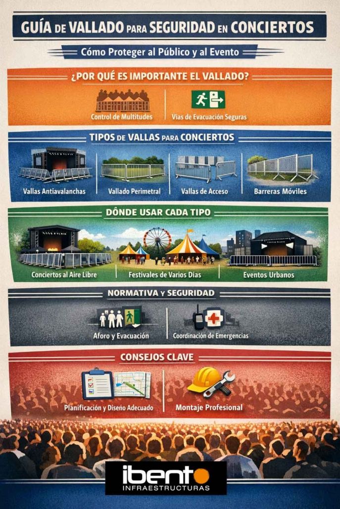 guia de vallado para seguridad en conciertos